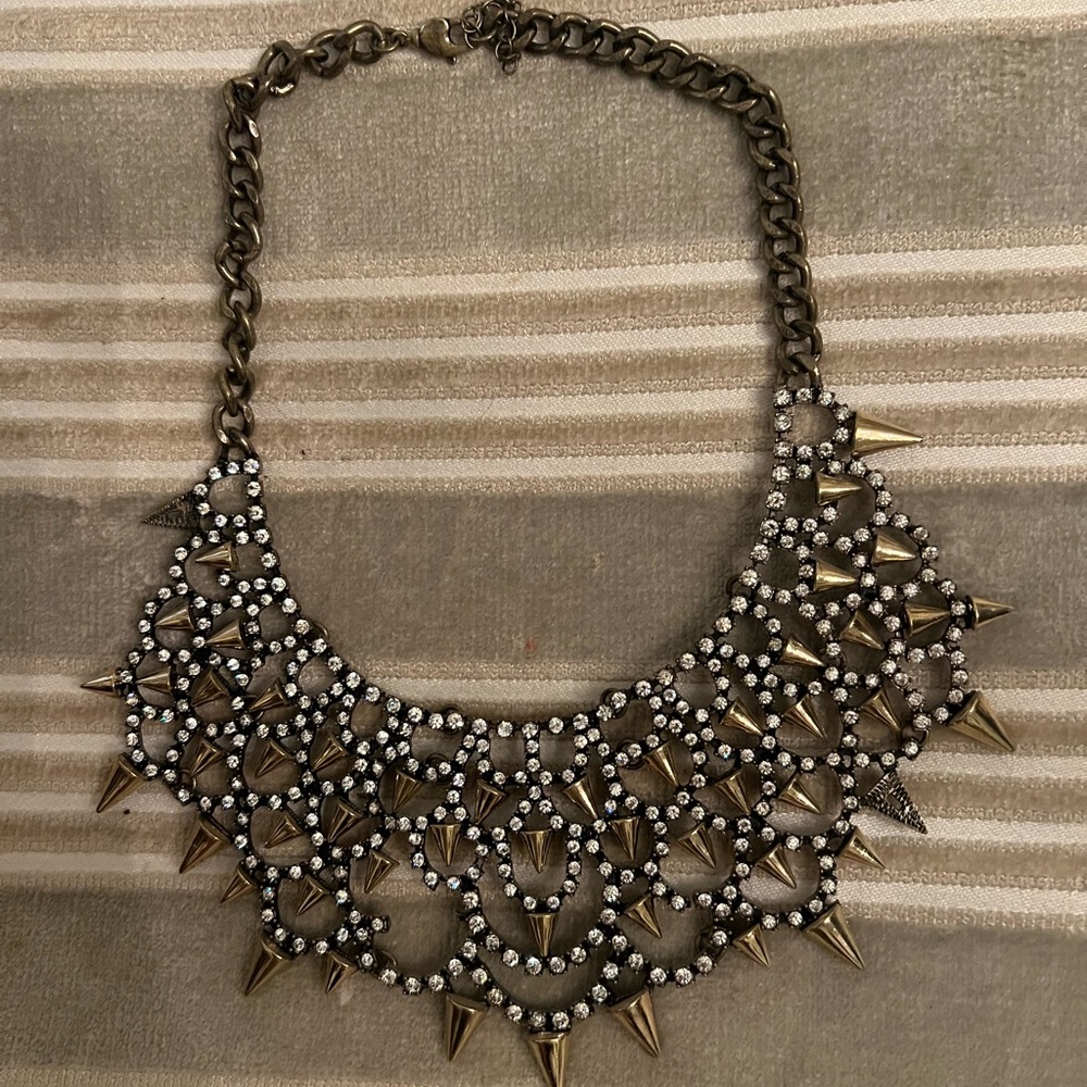 BaubleBar statement stud necklace